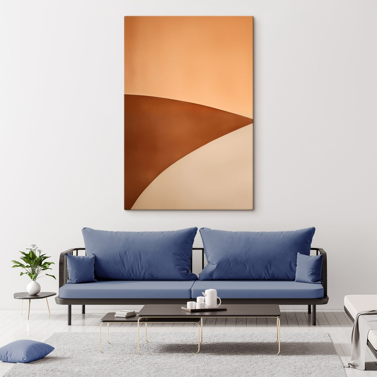 Warme fluweelzachte golven — interieur 1