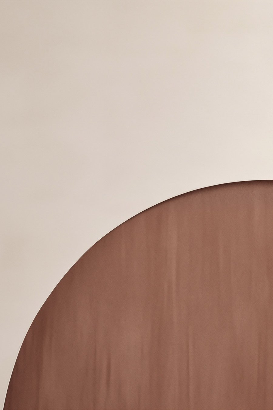 Terracotta halve cirkel — volledig ontwerp