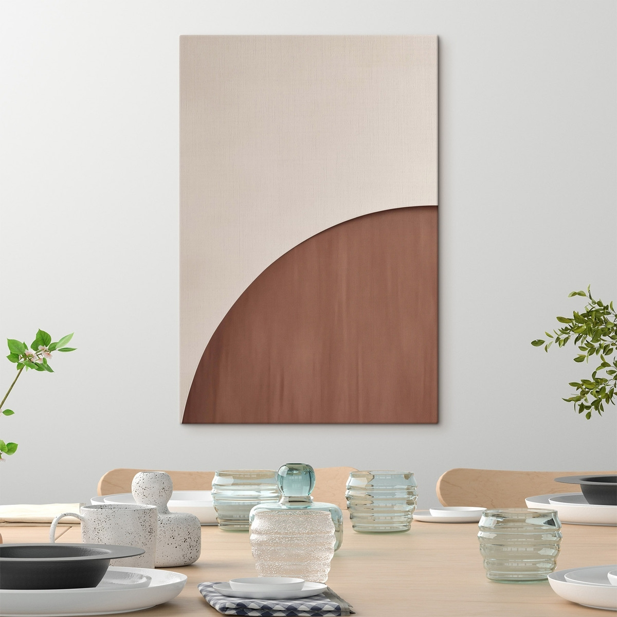 Terracotta halve cirkel — interieur 2