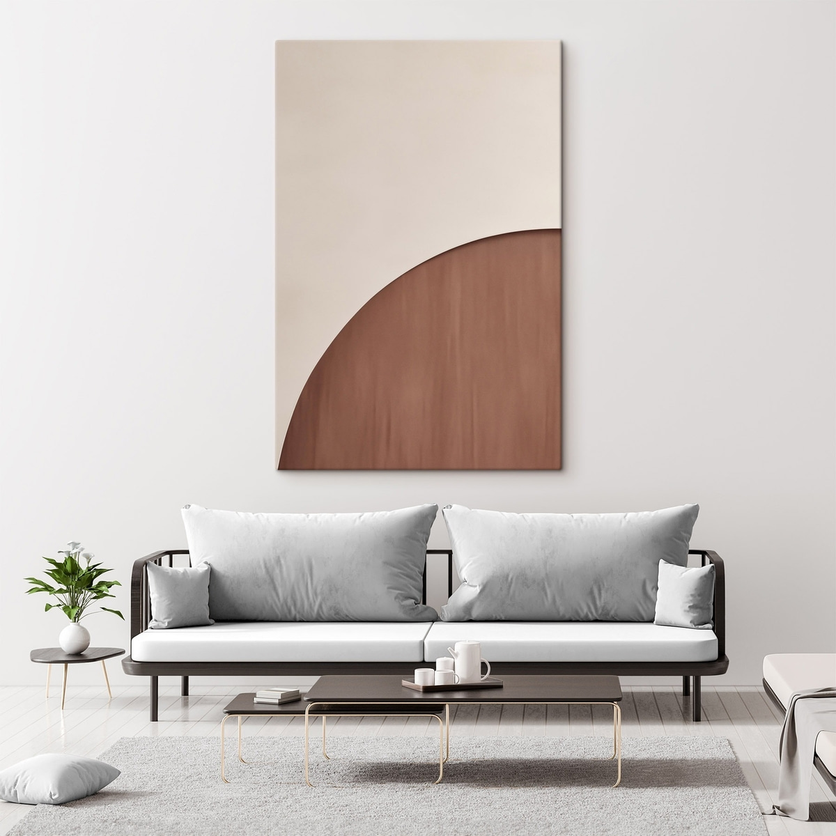 Terracotta halve cirkel — interieur 1