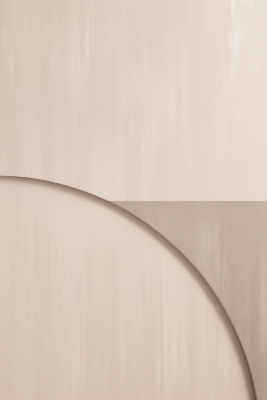 Minimalistische compositie in beige tinten — volledig ontwerp