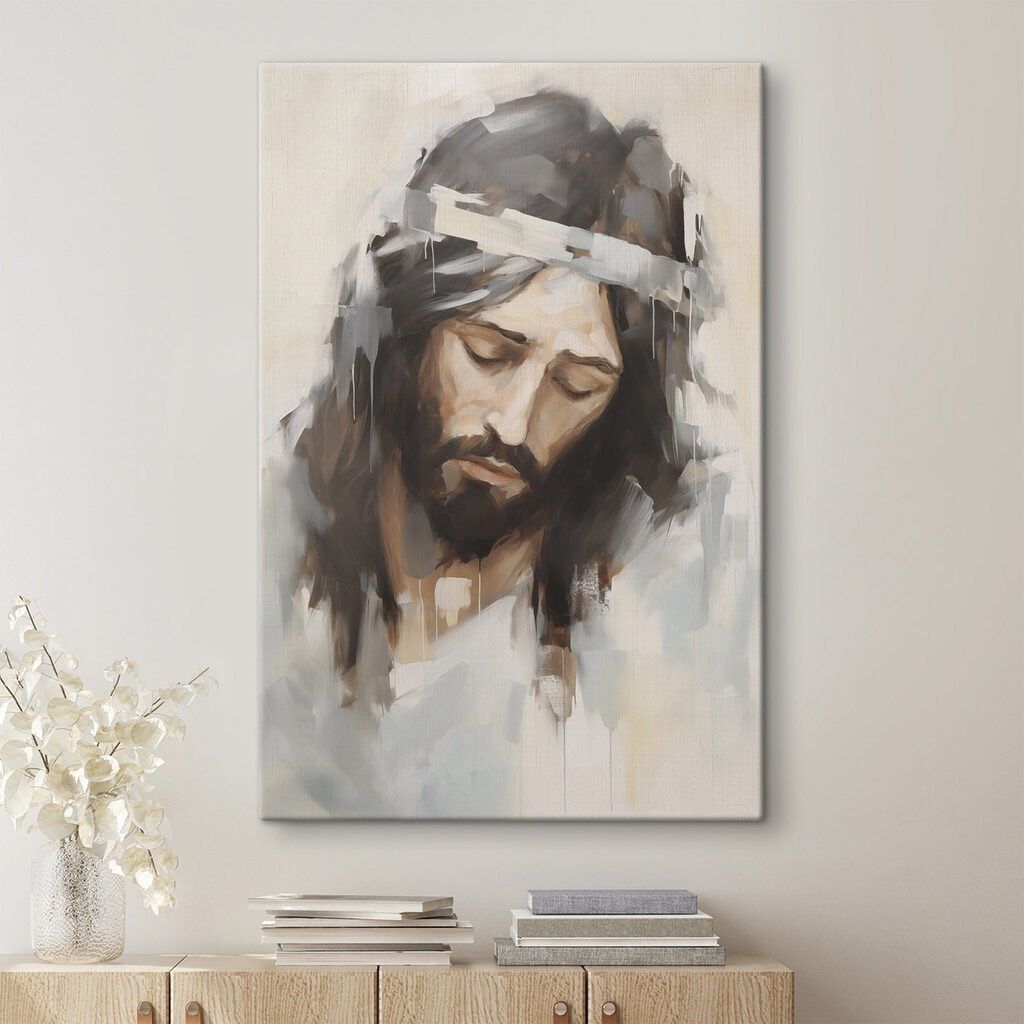 Jezus in verweerde verftinten — interieur 1