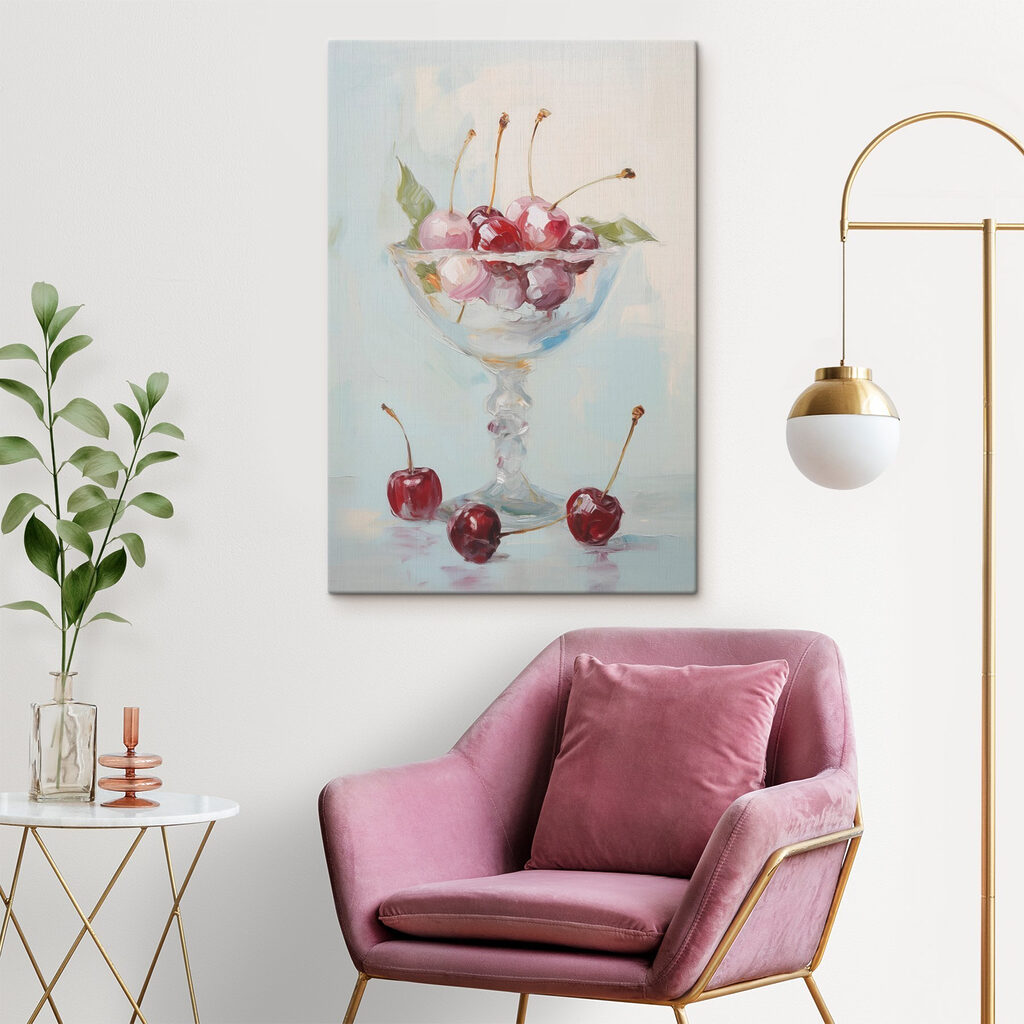 Kersen in een coupe — interieur 1