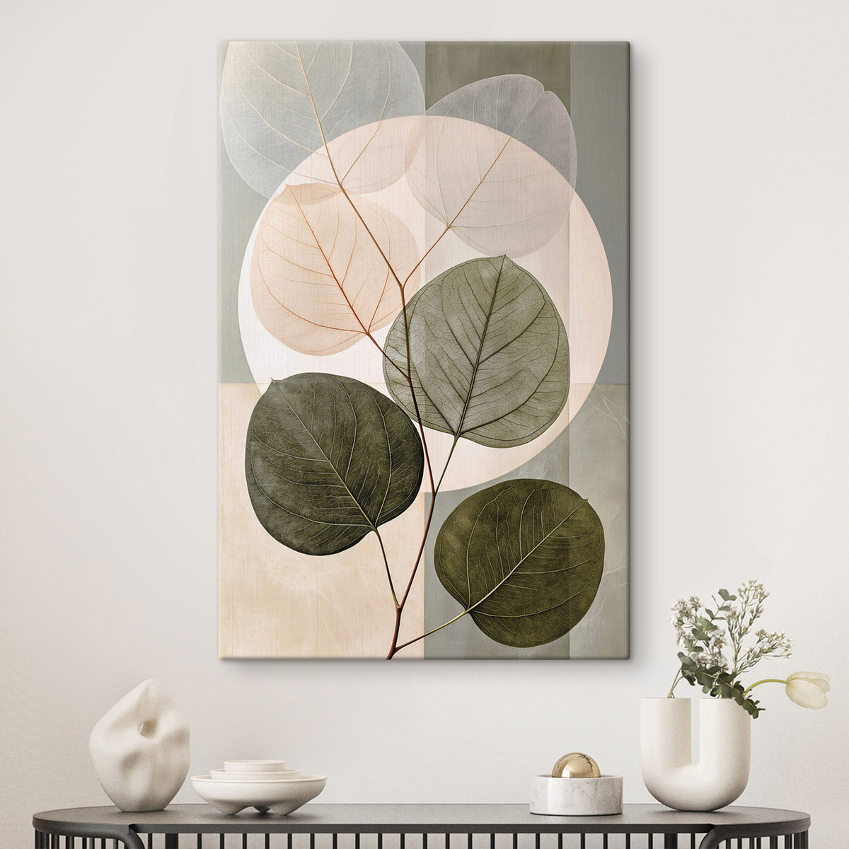Abstracte bladeren — interieur 3
