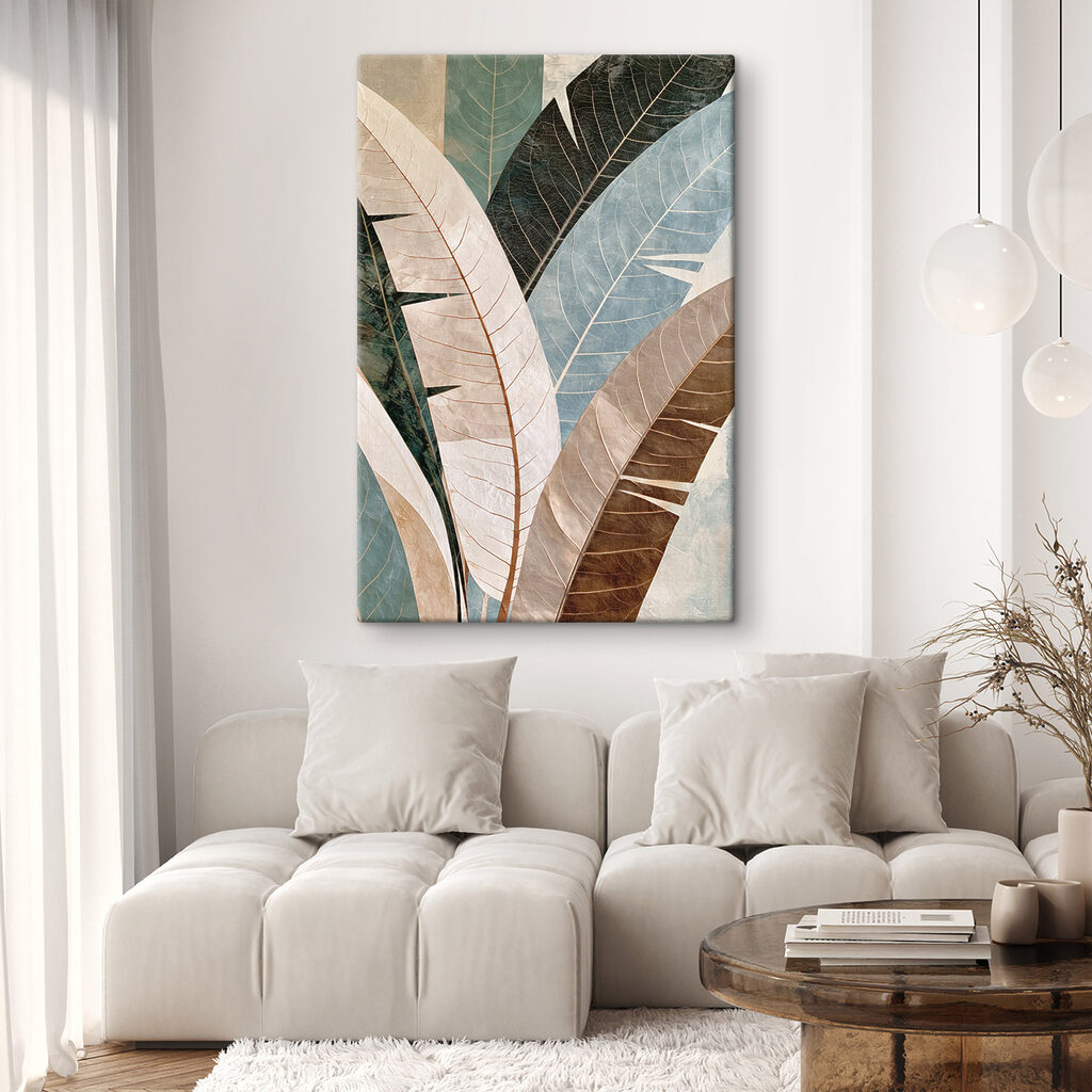 Lange bladeren met lijntjes — interieur 1
