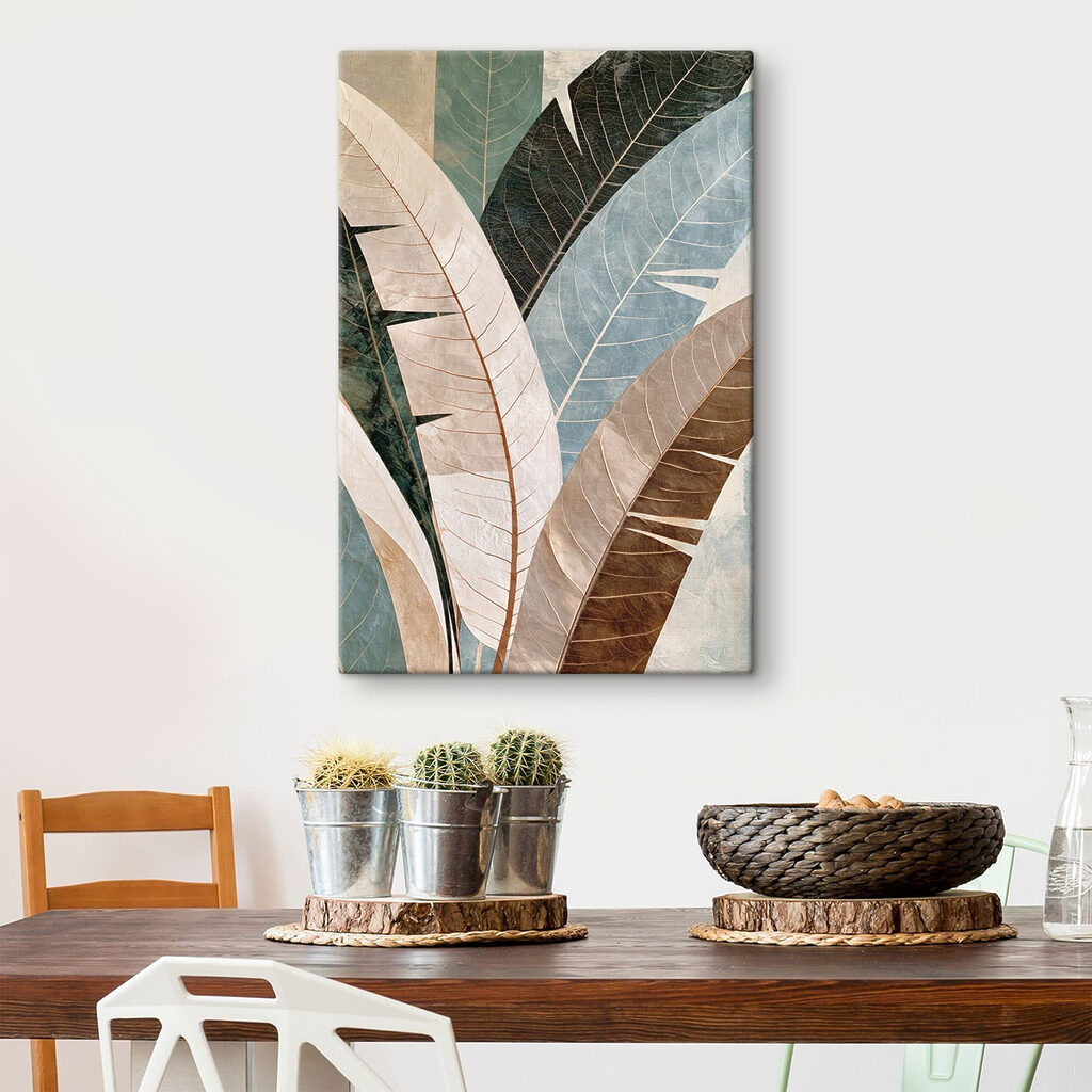 Lange bladeren met lijntjes — interieur 3