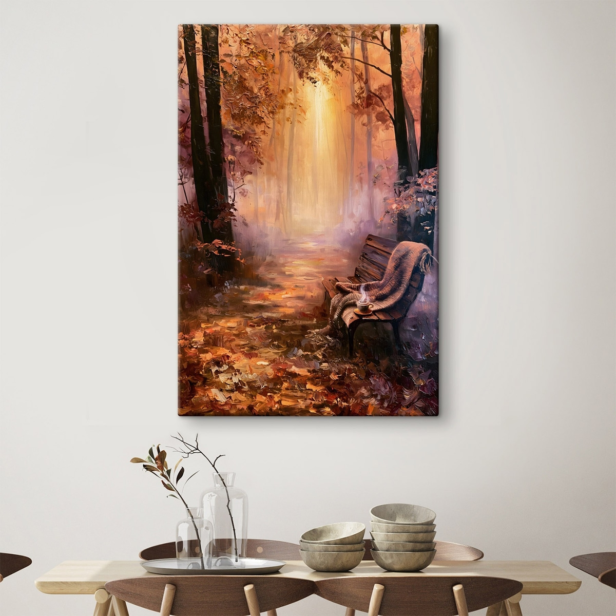 Een herfstochtend in het bos — interieur 2