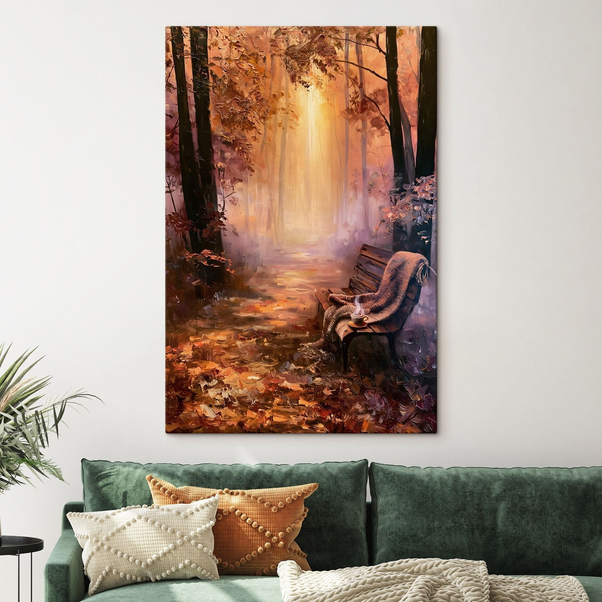 Een herfstochtend in het bos — interieur 1