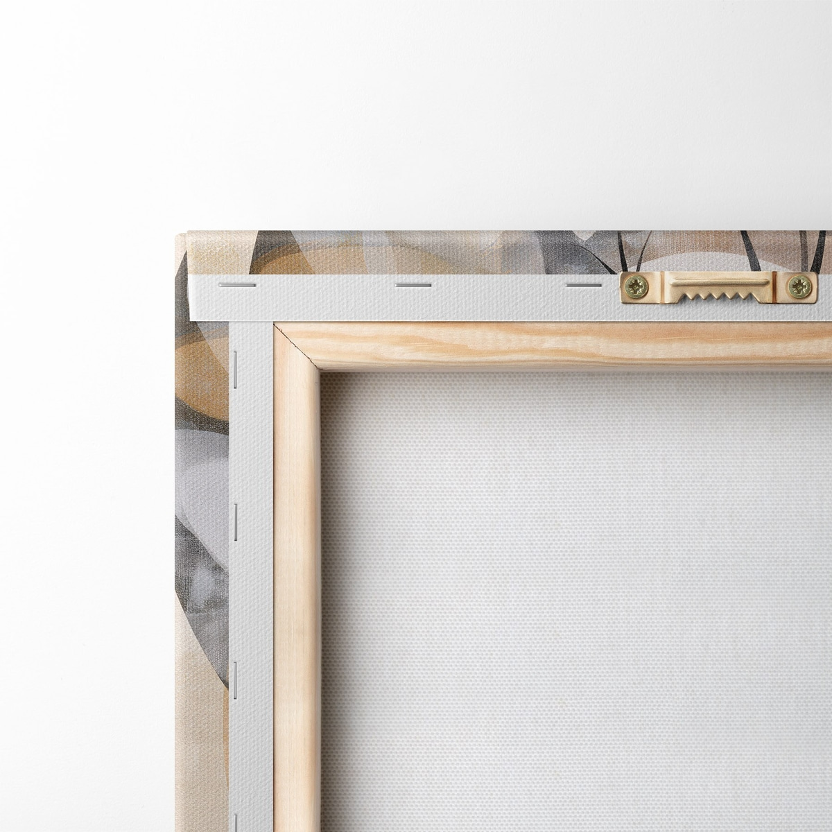 Een abstracte boom in Scandinavische stijl — achterkant
