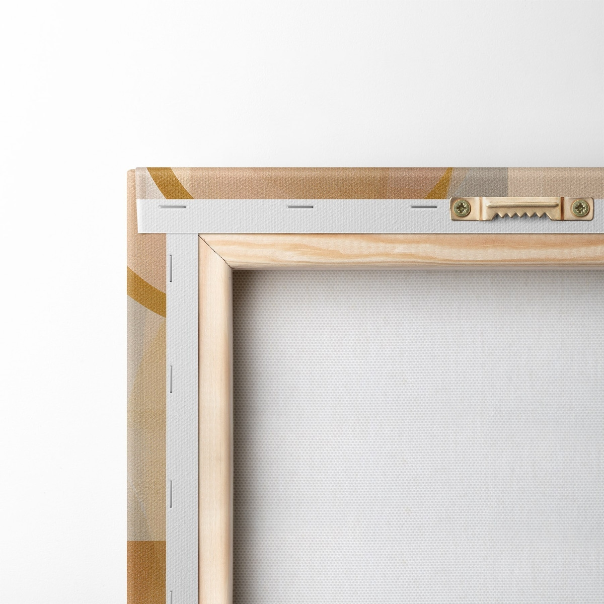 Abstractie in Scandinavische stijl — achterkant