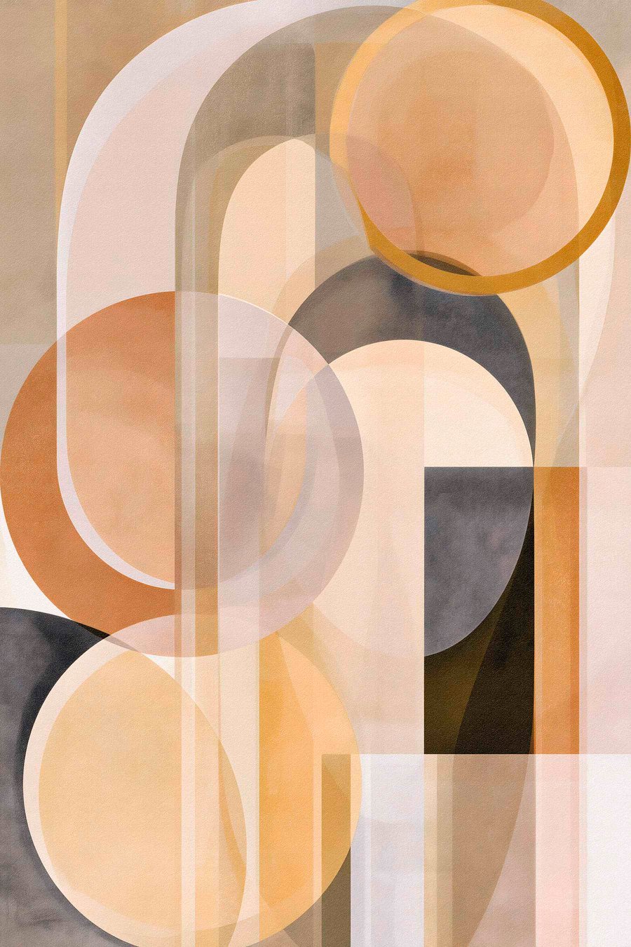 Abstractie in Scandinavische stijl — volledig ontwerp