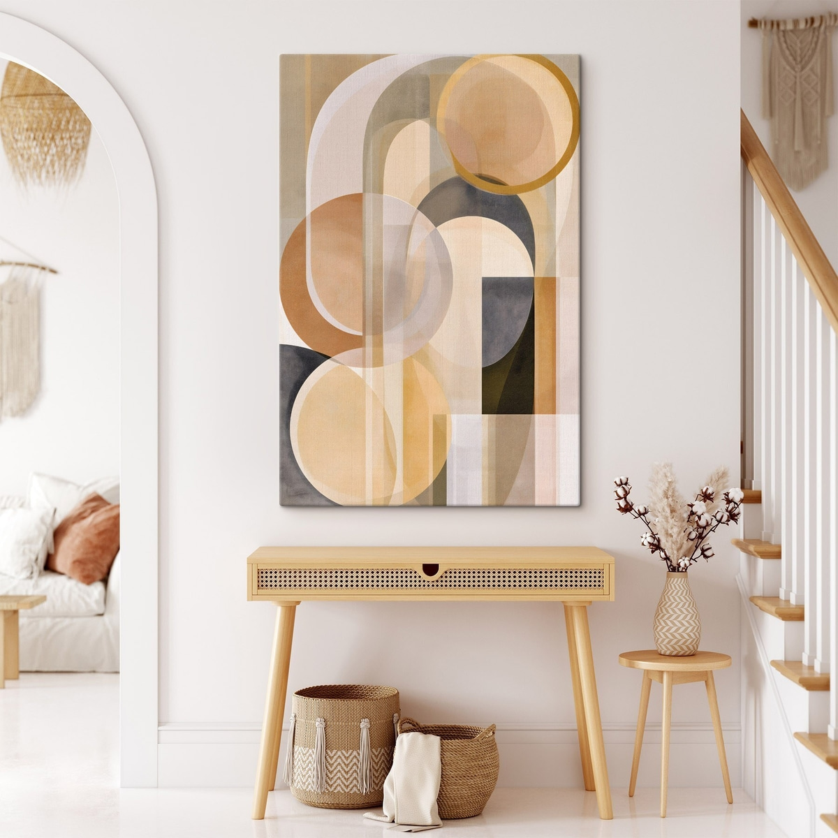 Abstractie in Scandinavische stijl — interieur 2