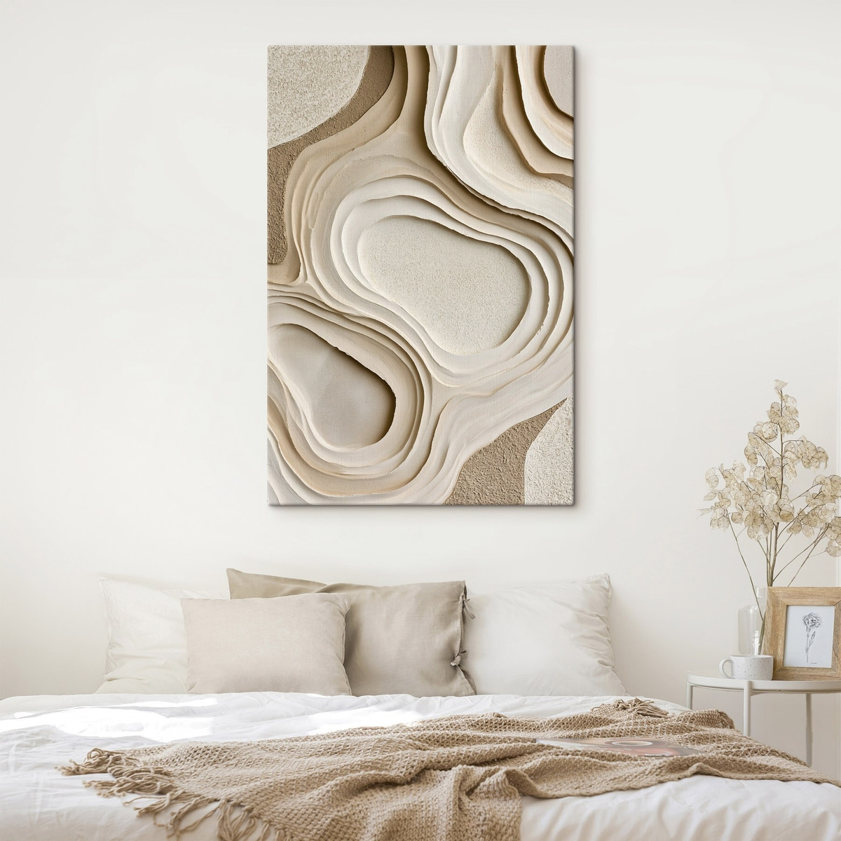 Abstracte texturen met een gelaagd effect — interieur 2
