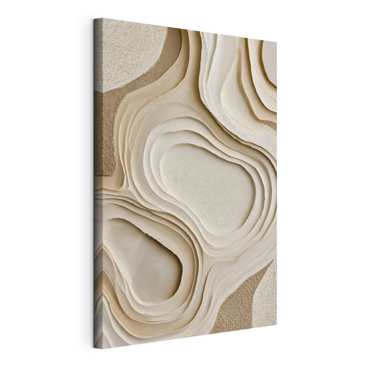 Abstracte texturen met een gelaagd effect — productweergave