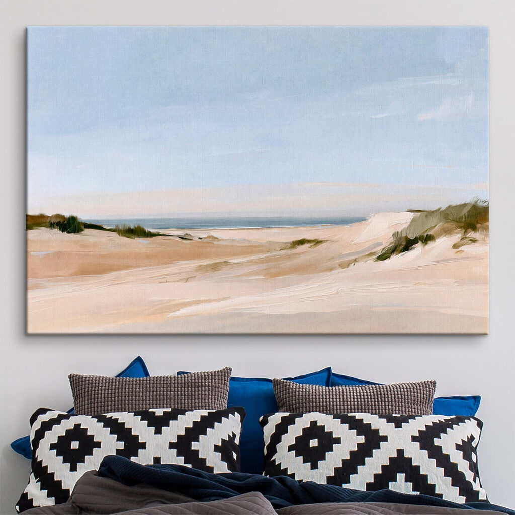 Lage duinen onder zomerblauw — interieur 1