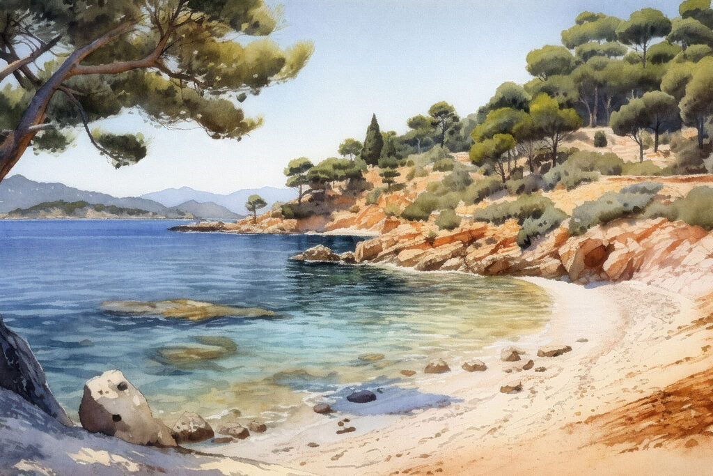 Stille baai — volledig ontwerp