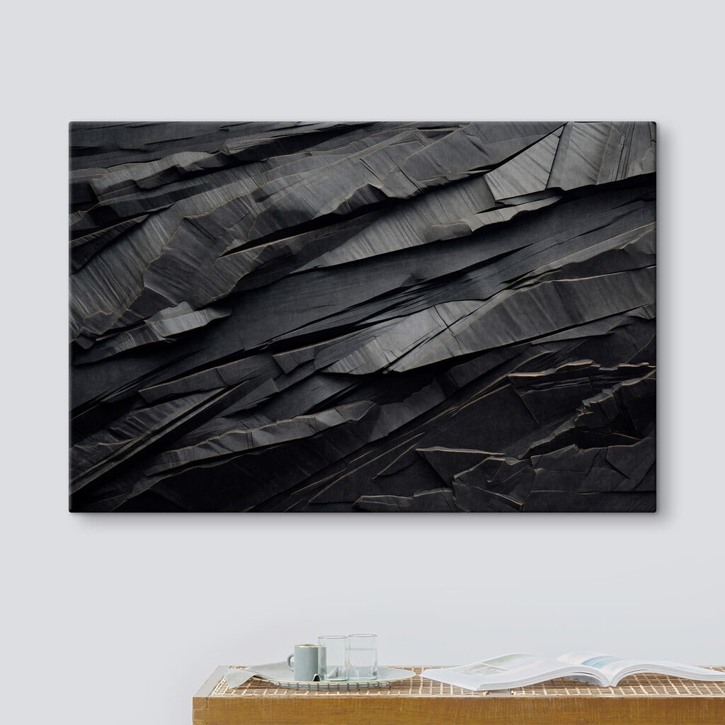 Donkere lagen in reliëf — interieur 3