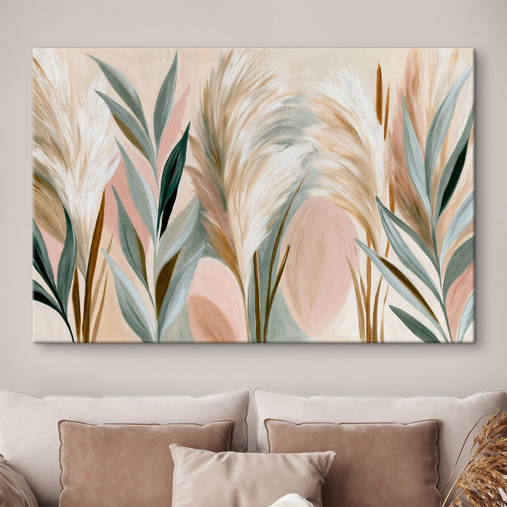 Pluimen tussen lange bladeren — interieur 2