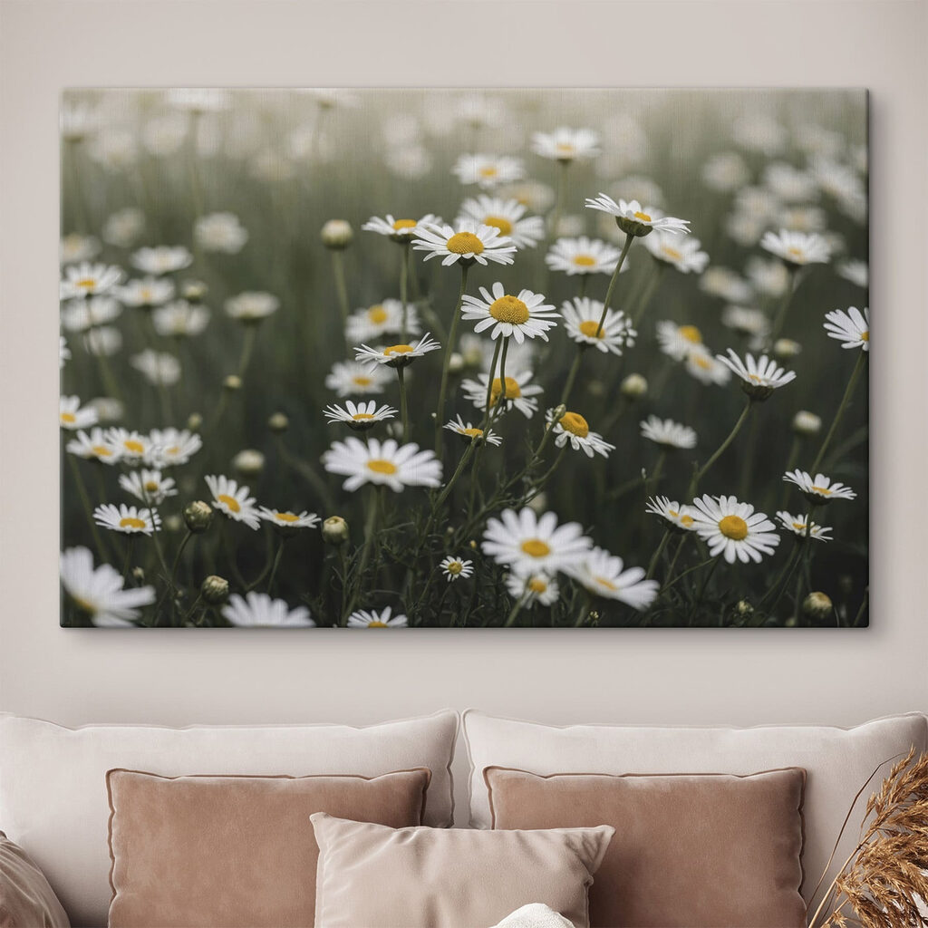 Bloemen in het gras — interieur 2