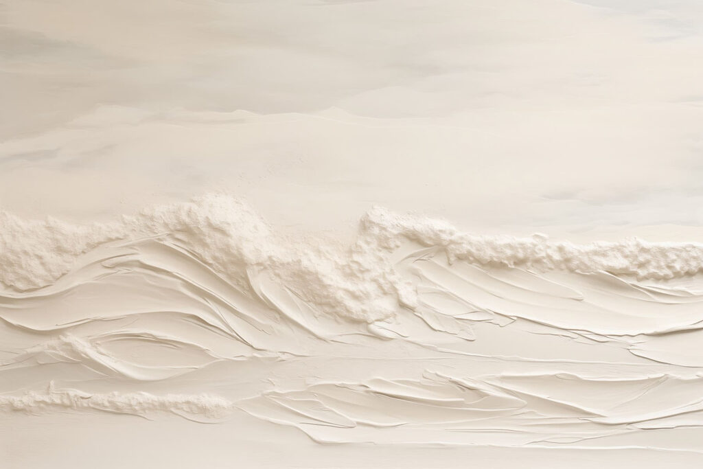 Witte golven in laagjes — volledig ontwerp