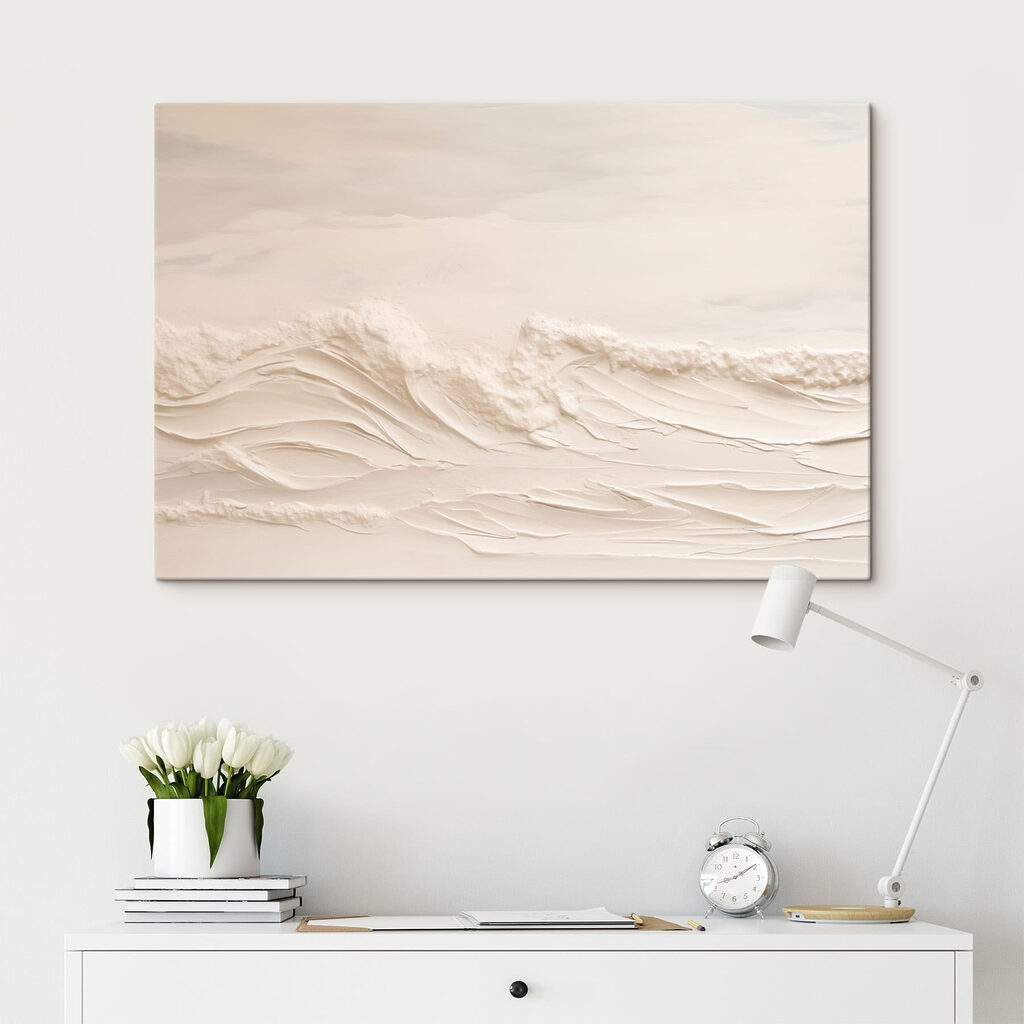 Witte golven in laagjes — interieur 2