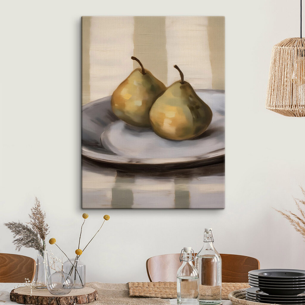 Twee peren bij strepen — interieur 2