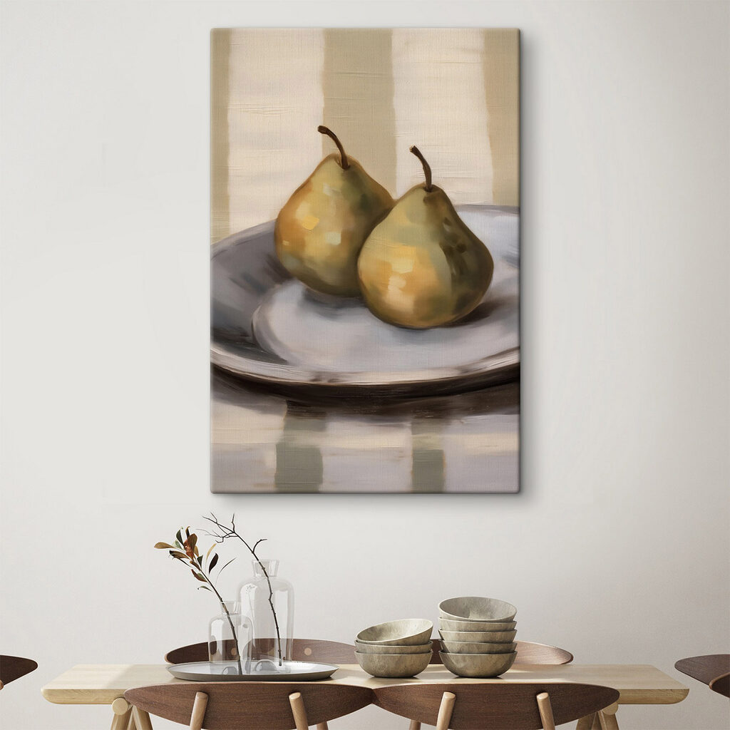 Twee peren bij strepen — interieur 1