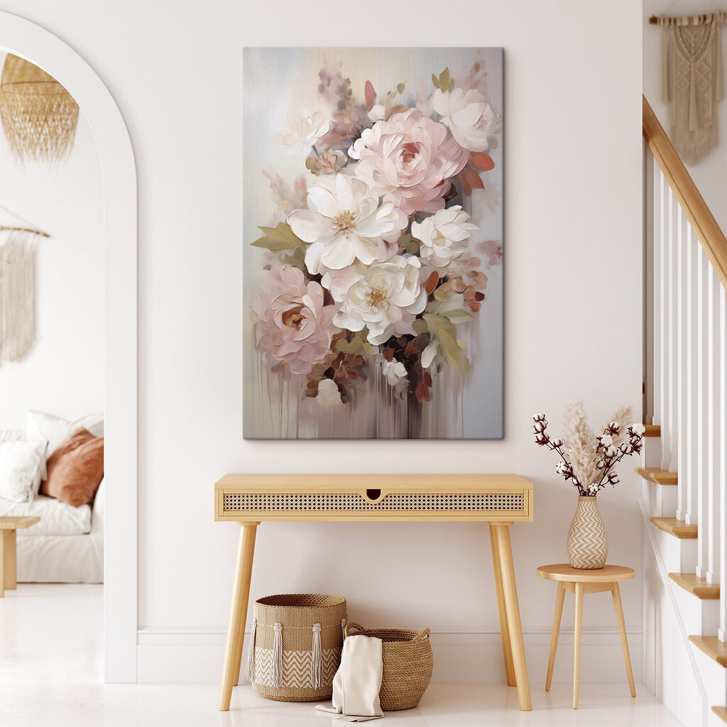 Rozen tussen witte bloesem — interieur 2