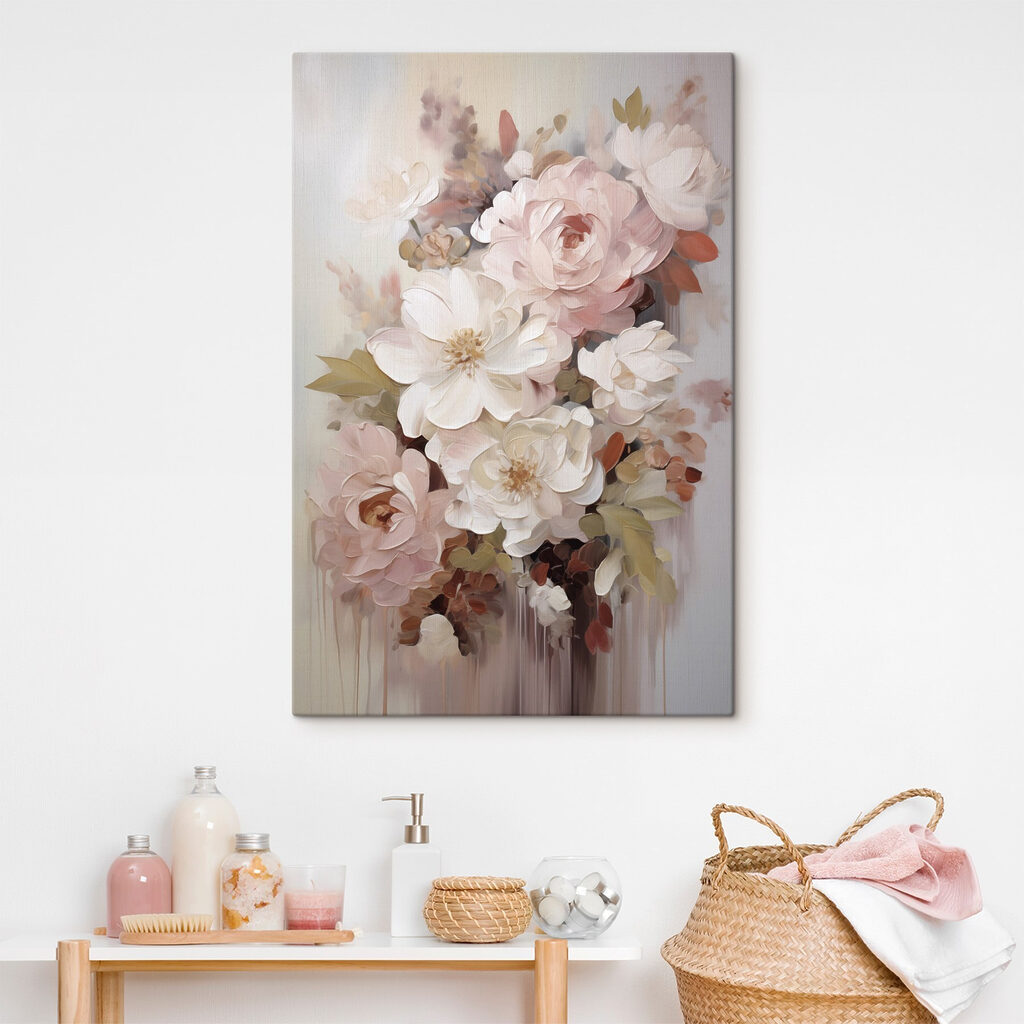 Rozen tussen witte bloesem — interieur 1
