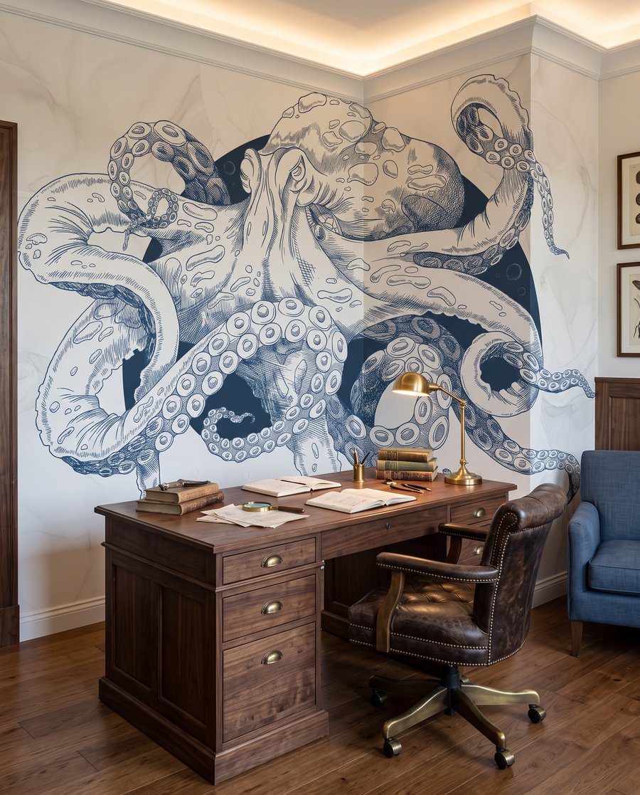 Een octopus vol krullen — interieur 9