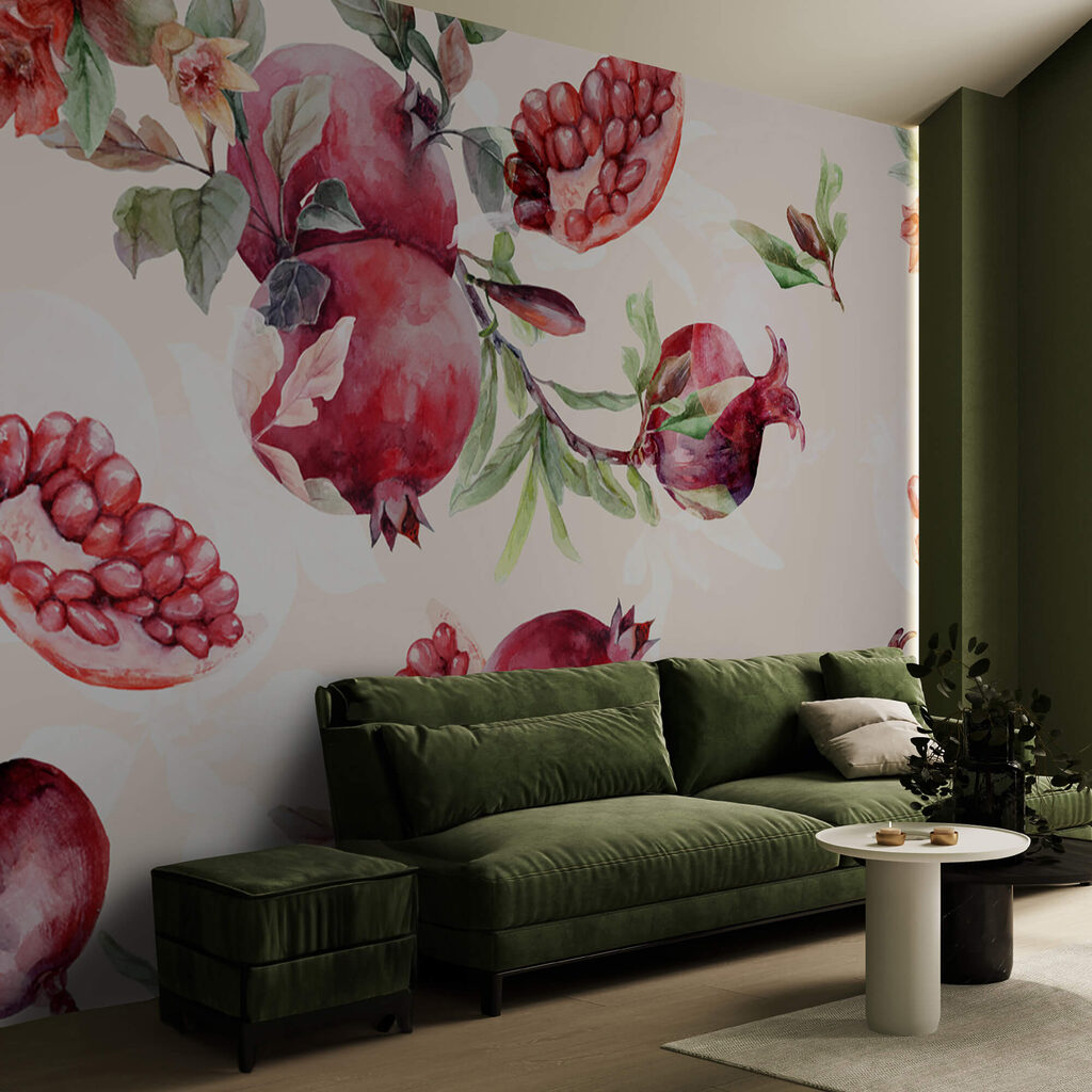 Granaatappels tussen bloesem — interieur 1