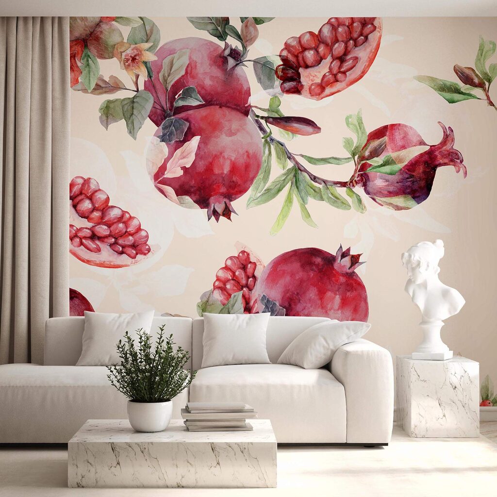 Granaatappels tussen bloesem — interieur 2