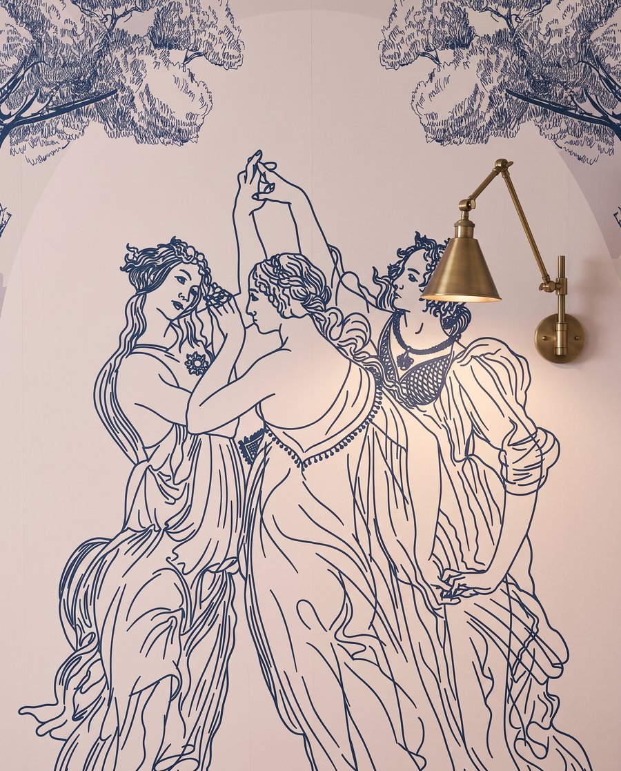 Dansen onder hoge kruinen — detail