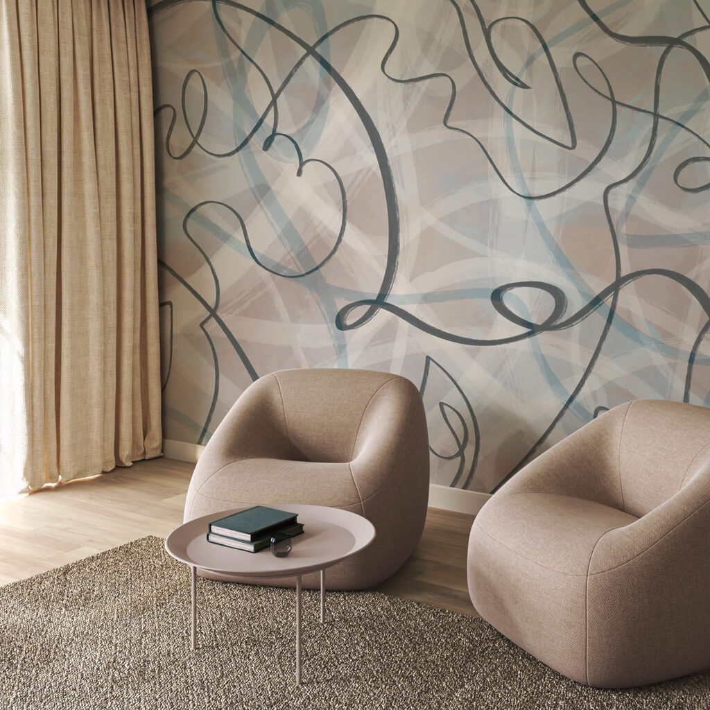 Lussen over transparante kleurvlakken — interieur 3