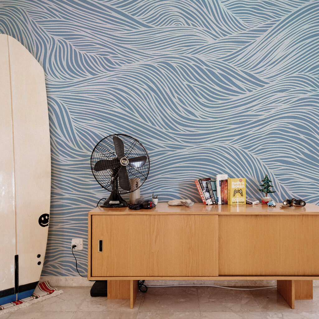 Fijne golflijnen zonder einde — interieur 2
