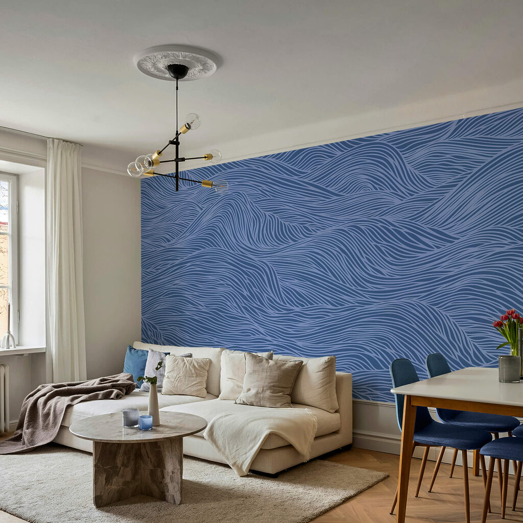 Fijne golflijnen zonder einde — interieur 1