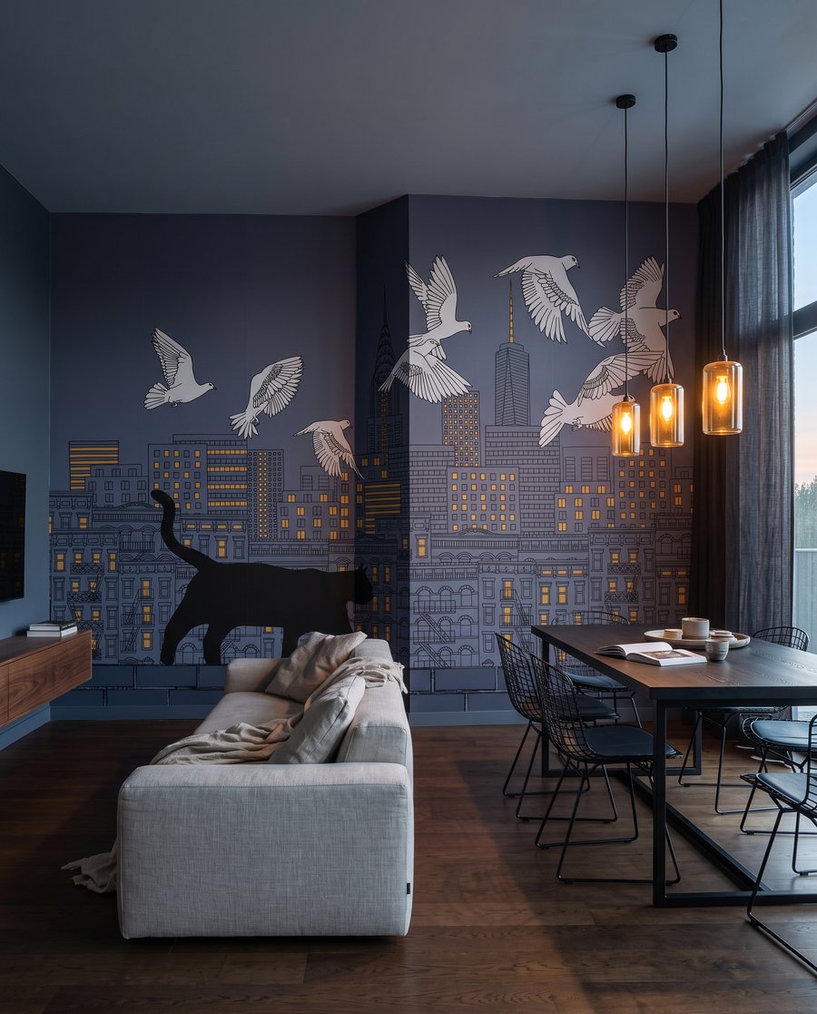 Kat boven de stad — interieur 1