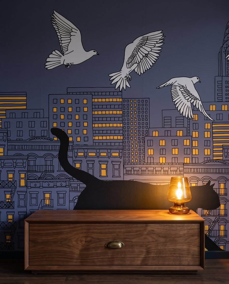 Kat boven de stad — interieur 4