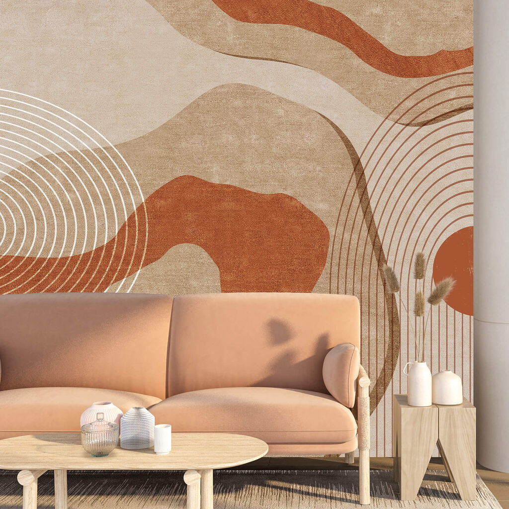 Bogen over organische vormen — interieur 2