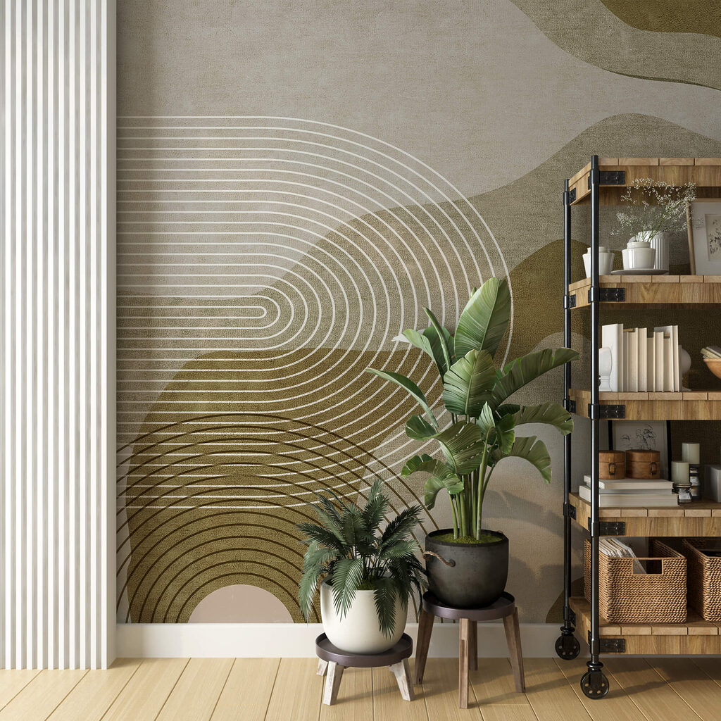 Bogen over organische vormen — interieur 2