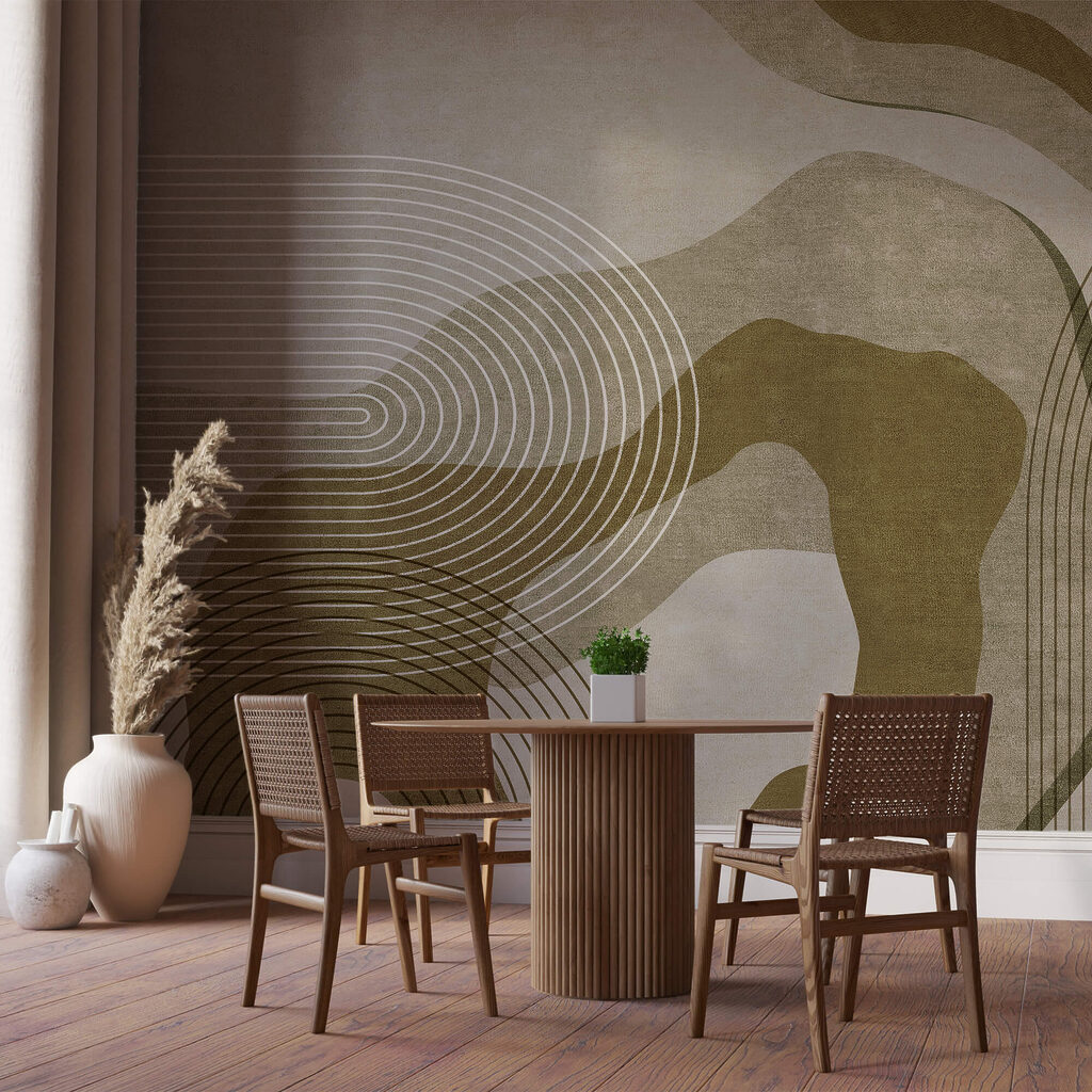 Bogen over organische vormen — interieur 1