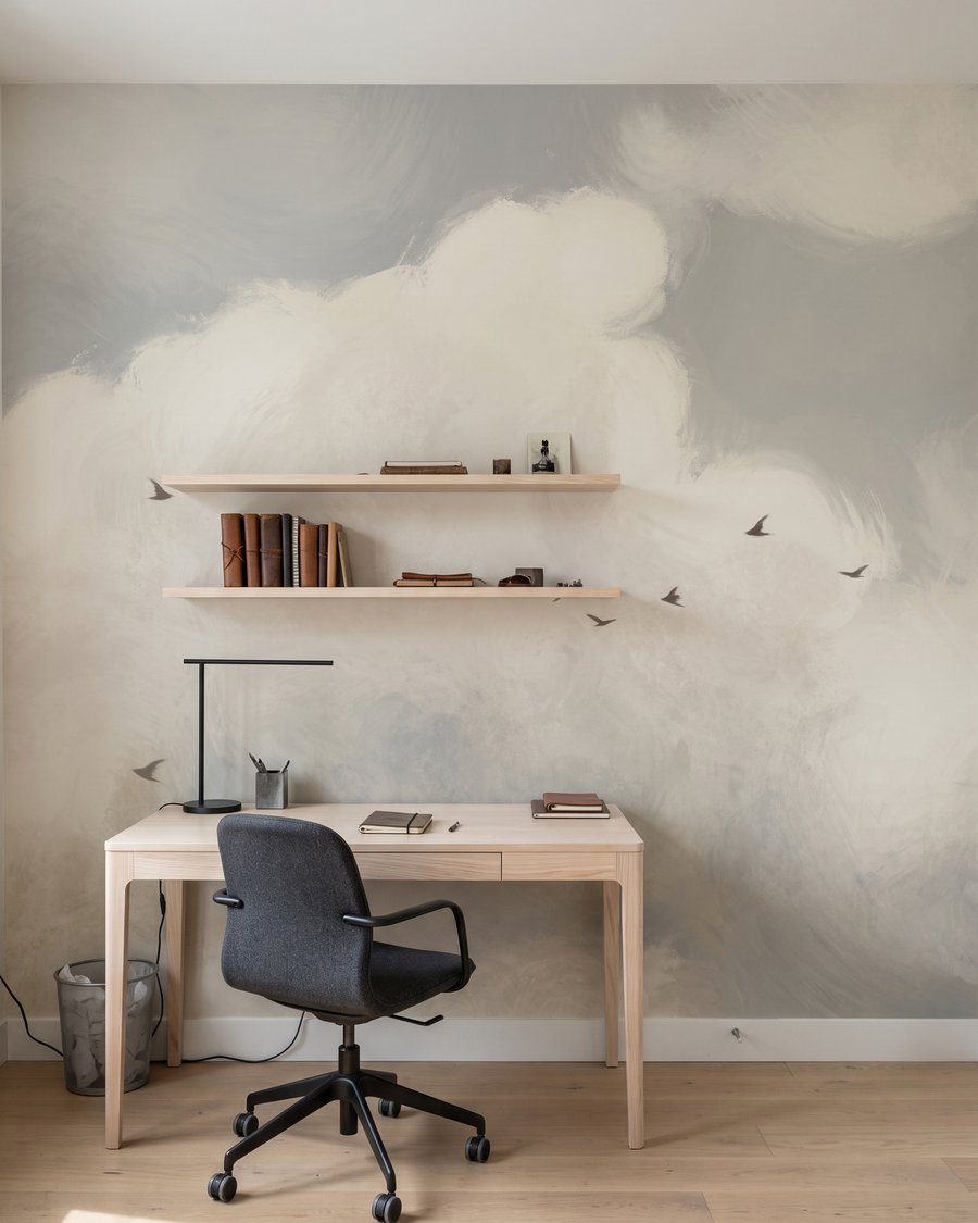 Vogels onder wolken — interieur 5