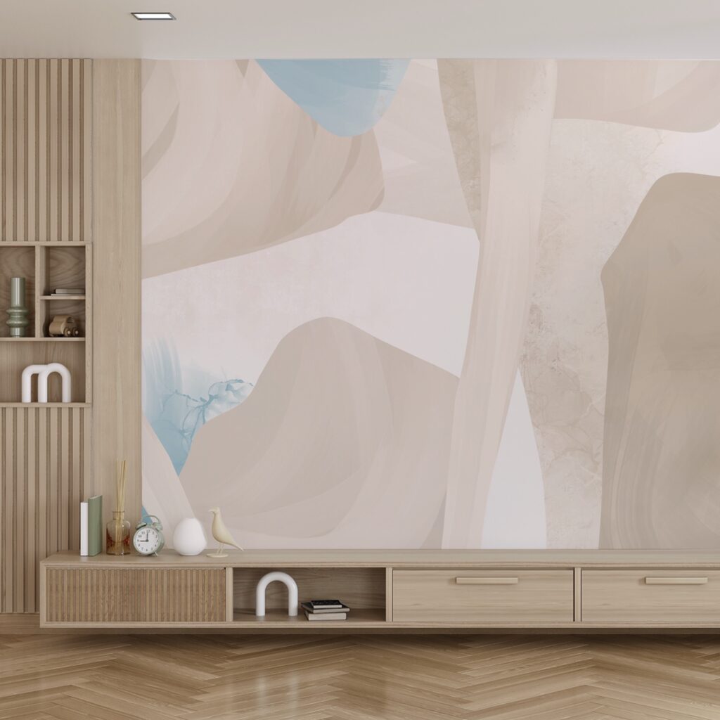 Pastelvormen met geschilderde randen — interieur 3