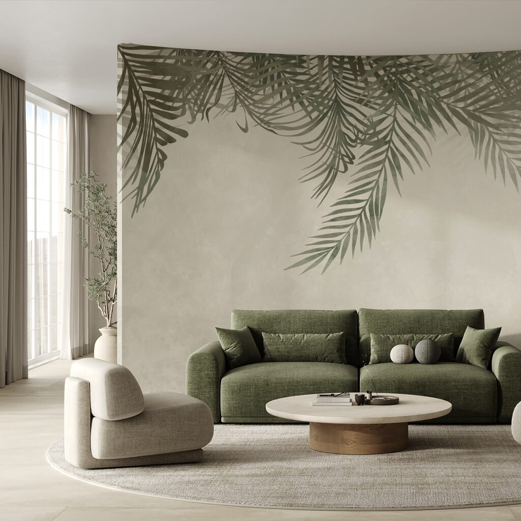 Palmveren langs de bovenrand — interieur 2