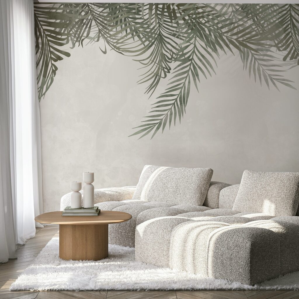 Palmveren langs de bovenrand — interieur 3