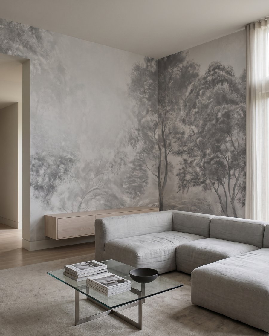 Een bos in grijstinten — interieur 4