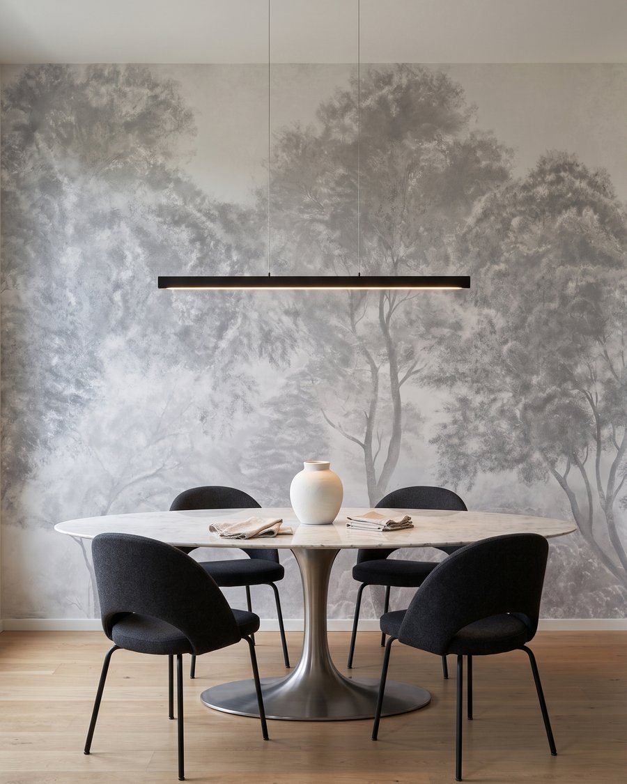 Een bos in grijstinten — interieur 6
