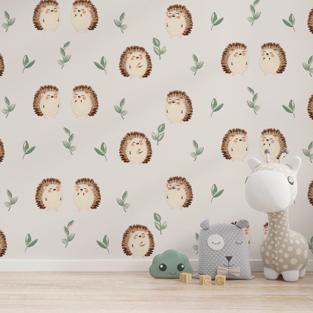 Egeltjes tussen kleine takjes — interieur 2