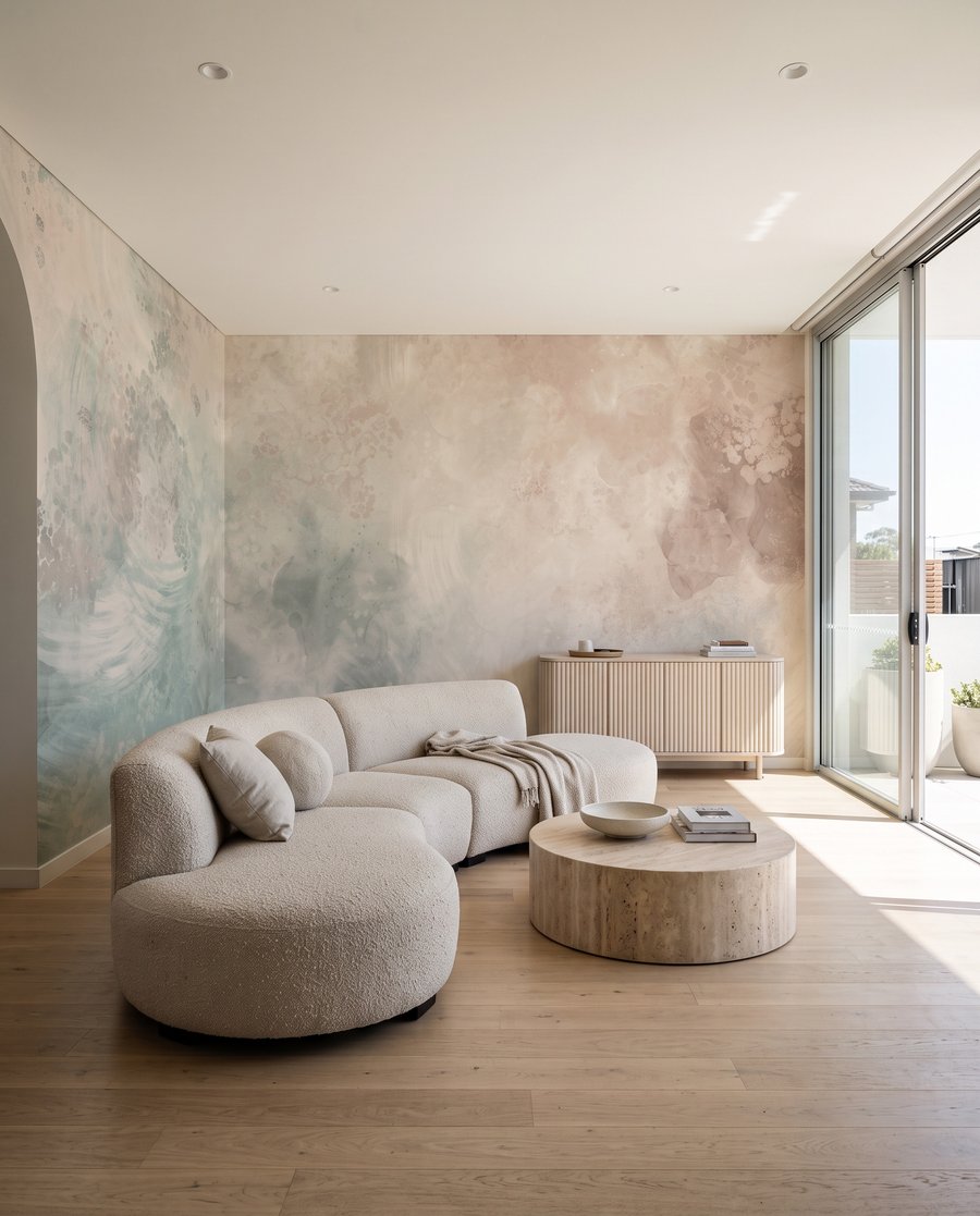 Een sluier van pastelkleur — interieur 2