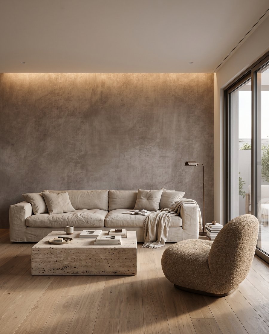 Zachte sporen op patina — interieur 1